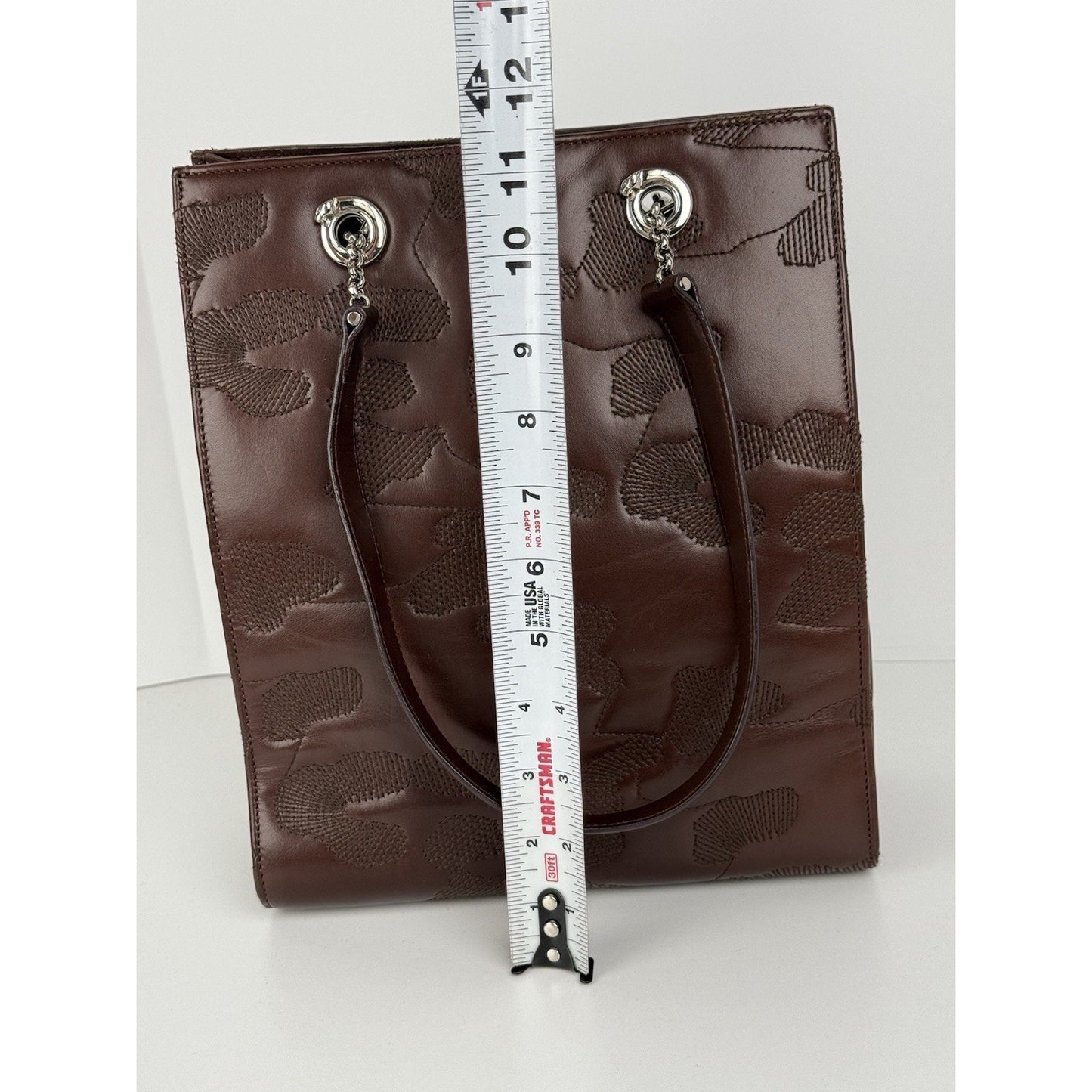 Cartier Panthere Brown Leather Shoulder Bag