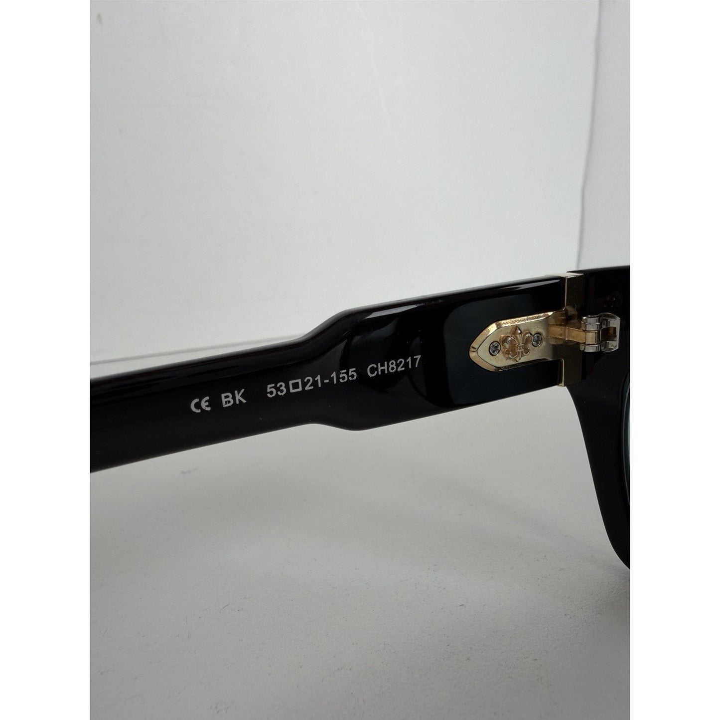 Chrome Hearts Eyeglasses Frame CH8217 Black&Gold K1