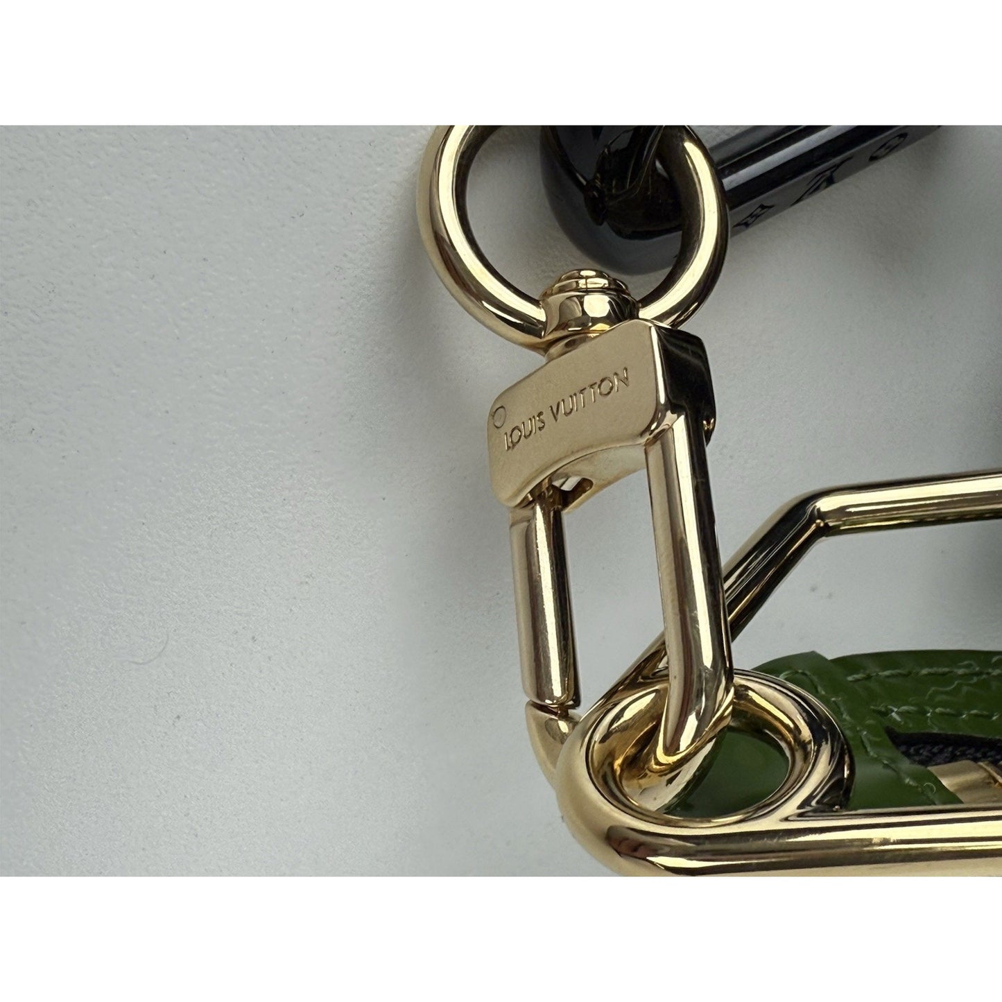 Louis Vuitton Monogram Vernis Coussin PM Green Patent Leather