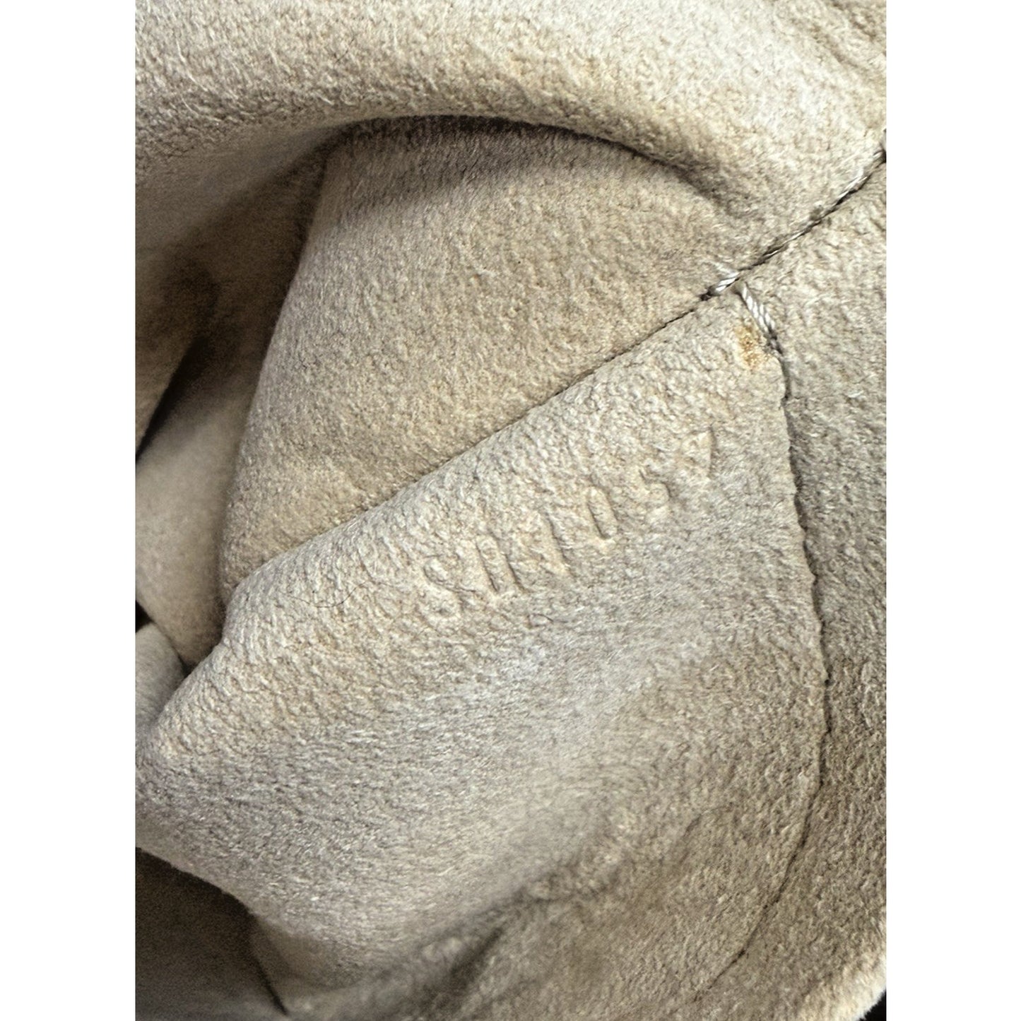 Louis Vuitton Monogram Beverly GM Bag in Brown Coated Canvas 2007 S