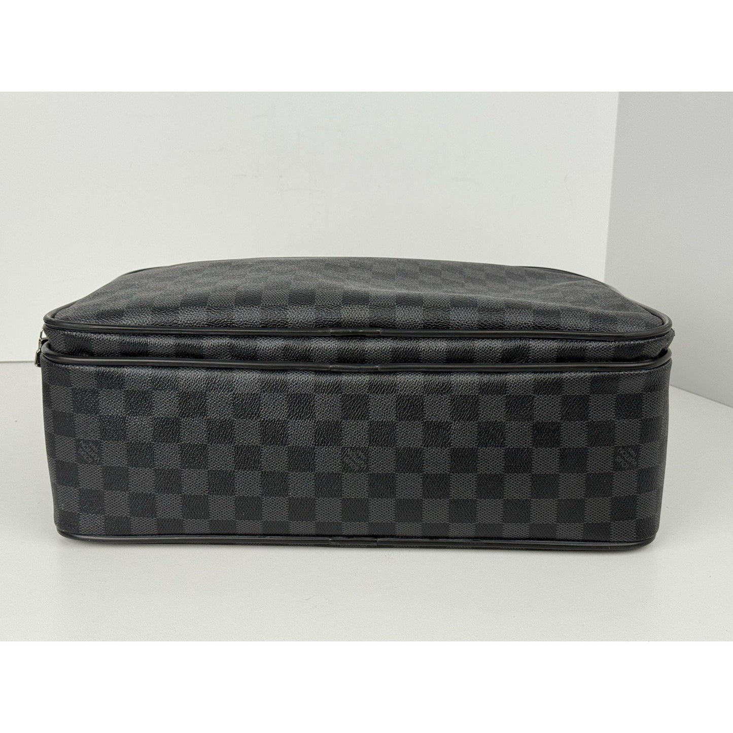 Louis Vuitton Damier Graphite Icart Business Bag Briefcase Handbag Black