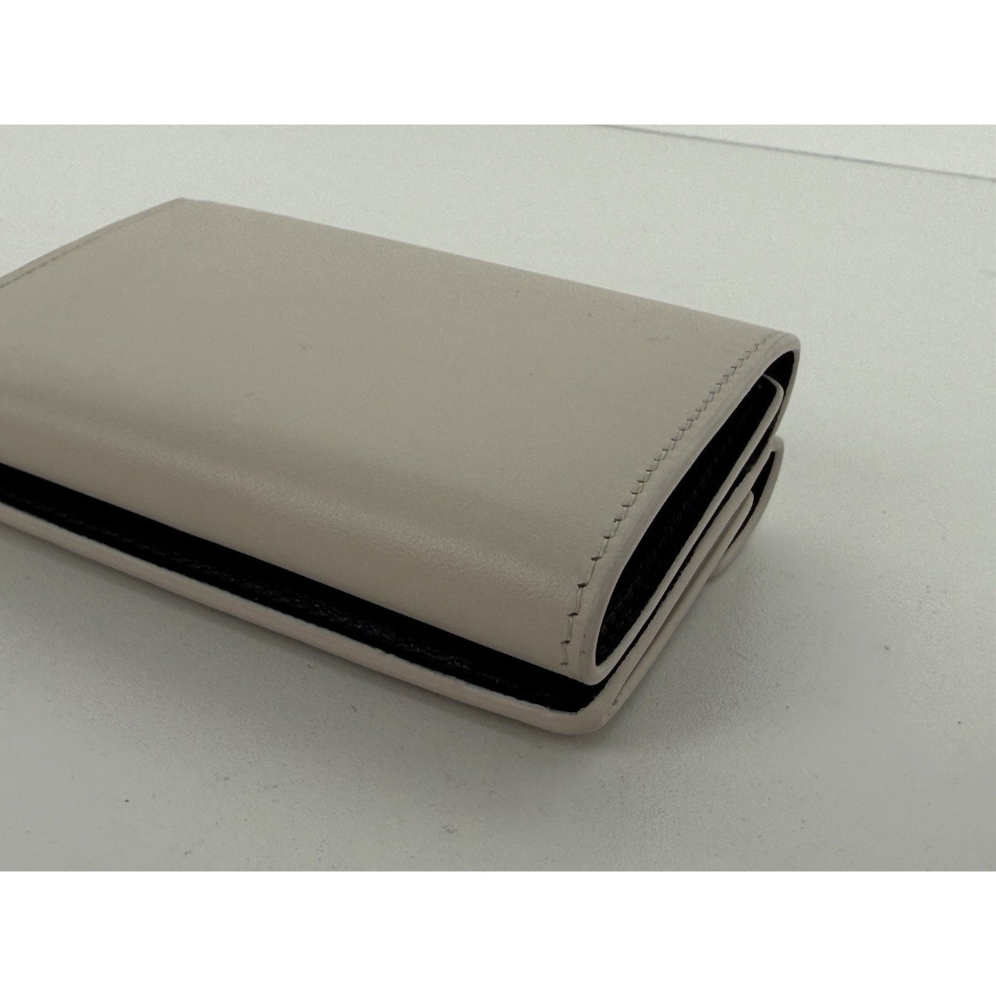 Balenciaga White Envelope Flap Wallet