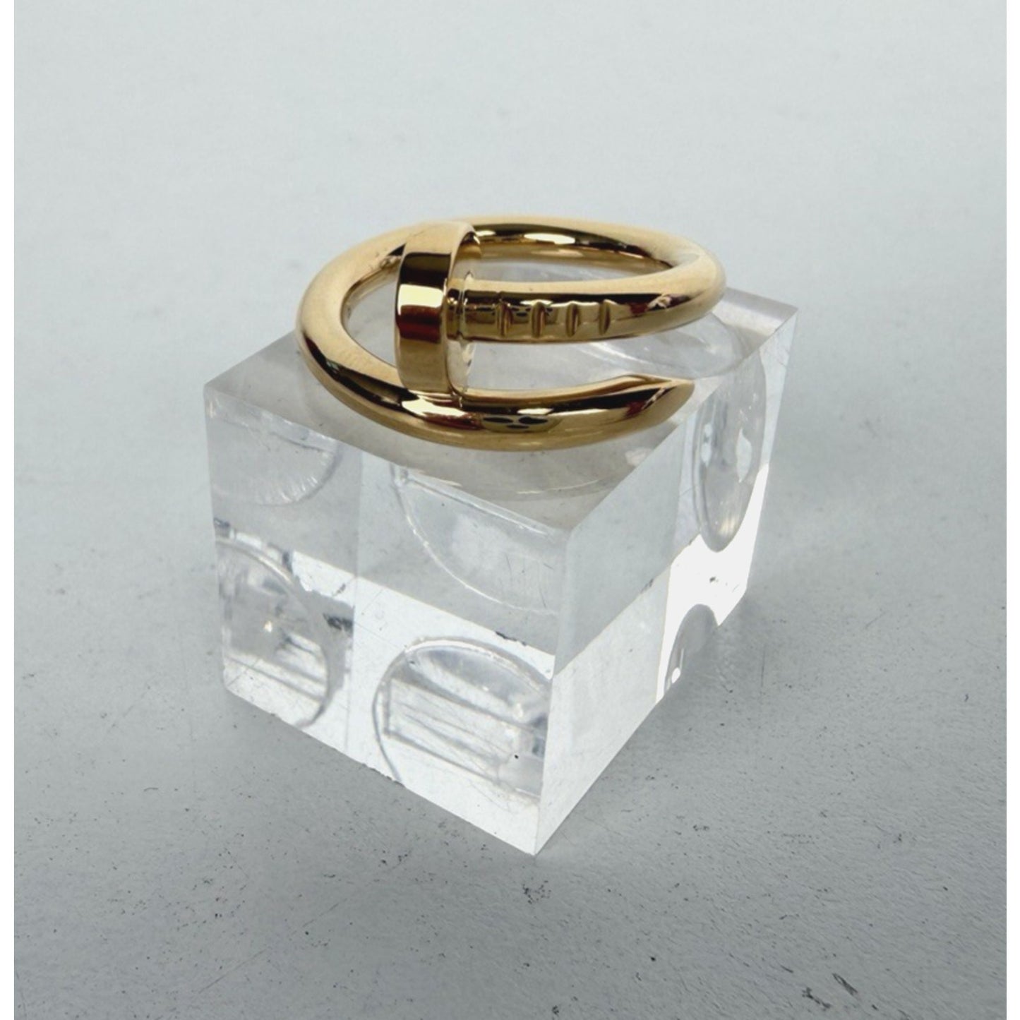 Cartier Juste un Clou Ring in 18k Yellow Gold Size 49
