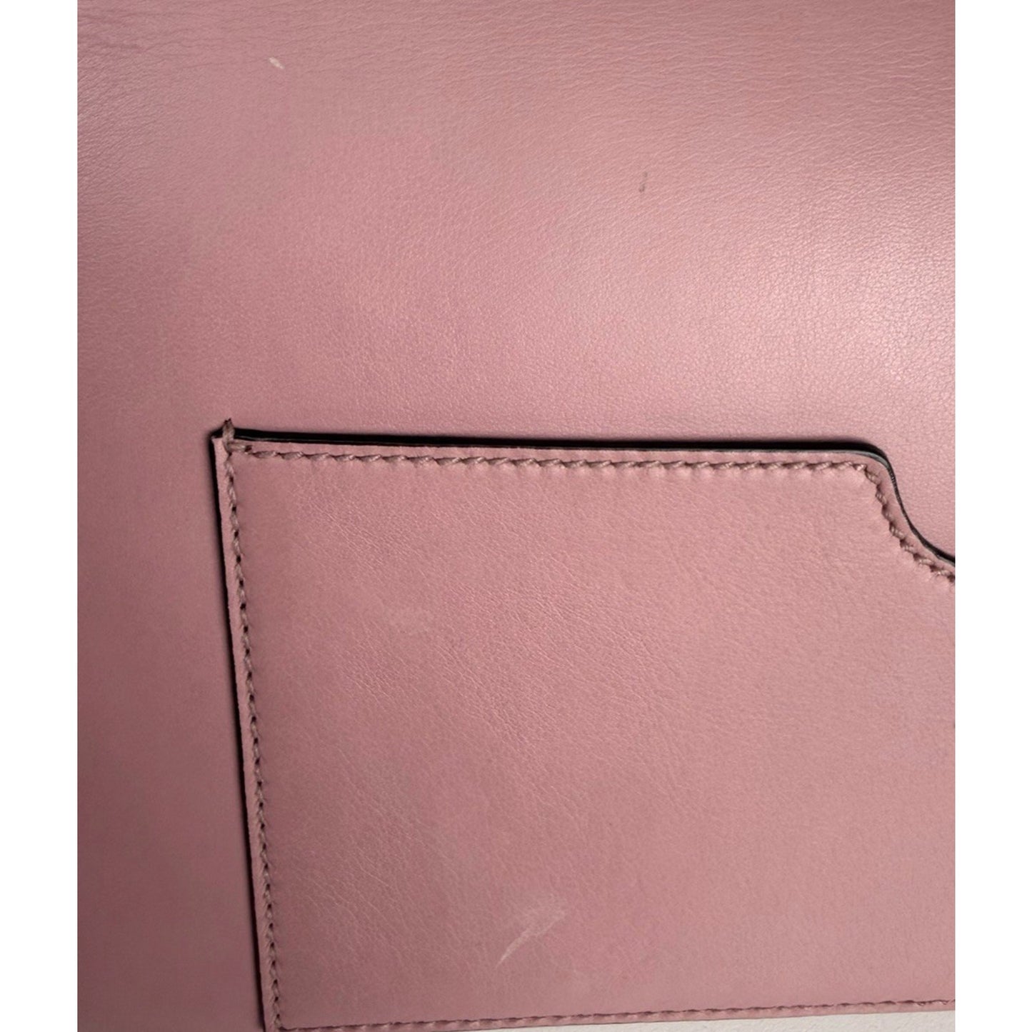 Gucci Padlock Shoulder Bag Medium Pink Calfskin Leather Gold-Tone Hardware S03