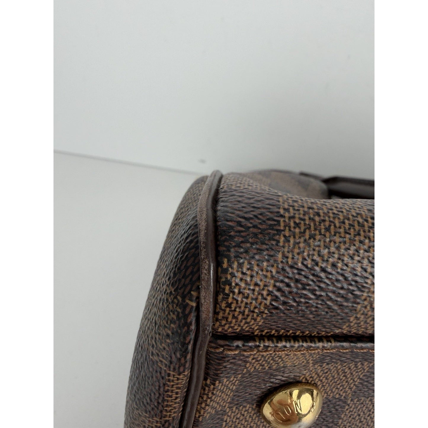 Louis Vuitton Trevi PM Handbag in Damier Ebene Coated Canvas 2008 S16