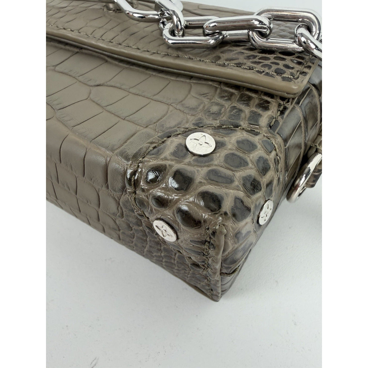 Louis Vuitton Steamer Wearable Wallet Bag in Exotic Crocodile Leather NFC B-9