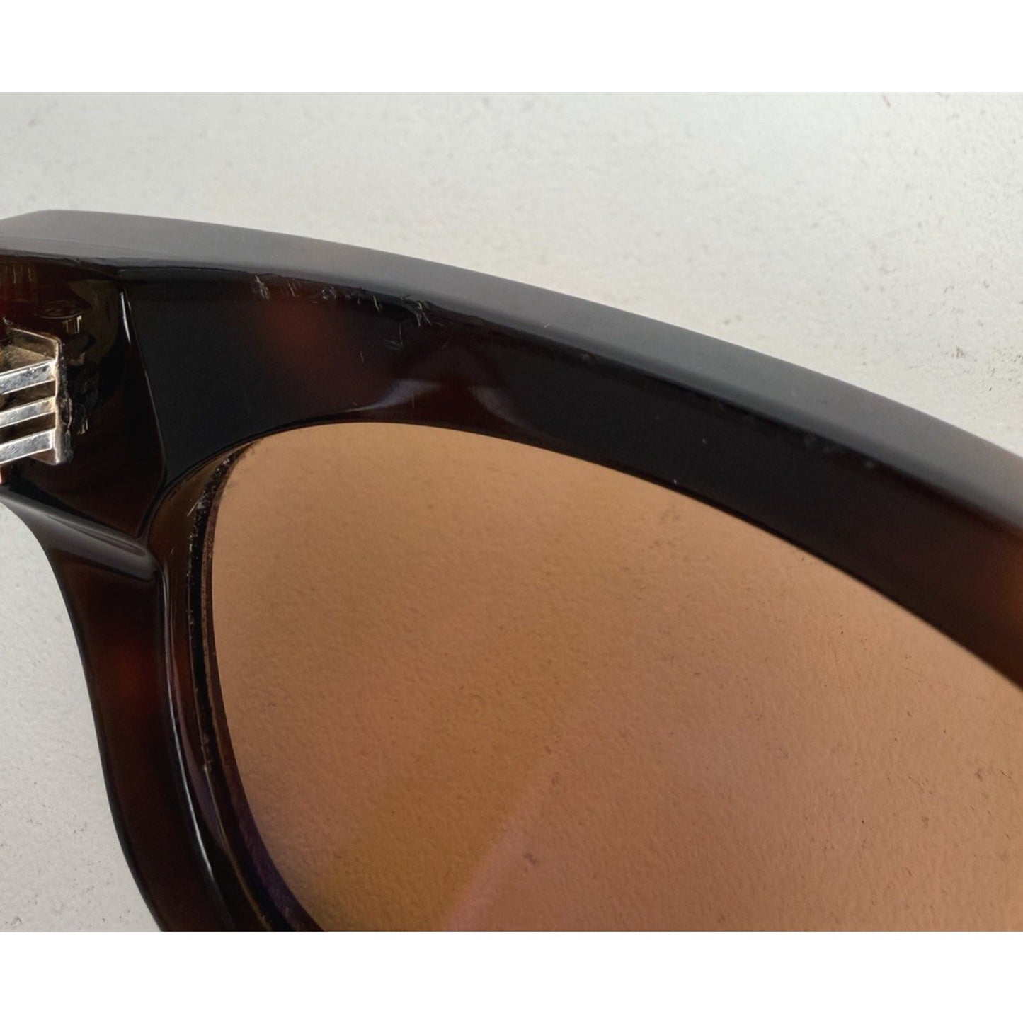 Amiri Laurel Sunglasses 50 in Tortoise Shell with Zeiss Orange Lenses