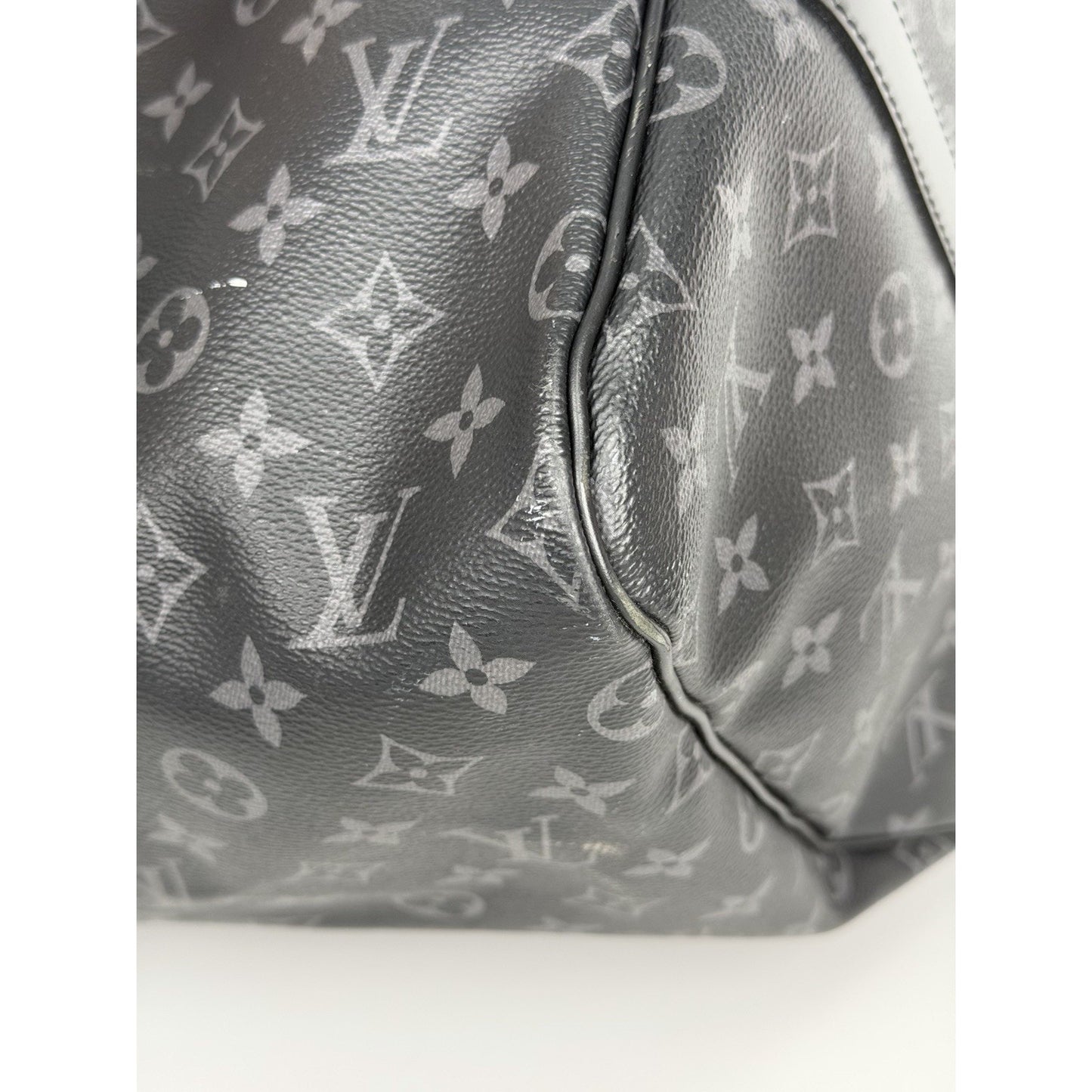 Louis Vuitton Keepall Bandouliere 55 in Monogram Eclipse Coated Canvas NFC S