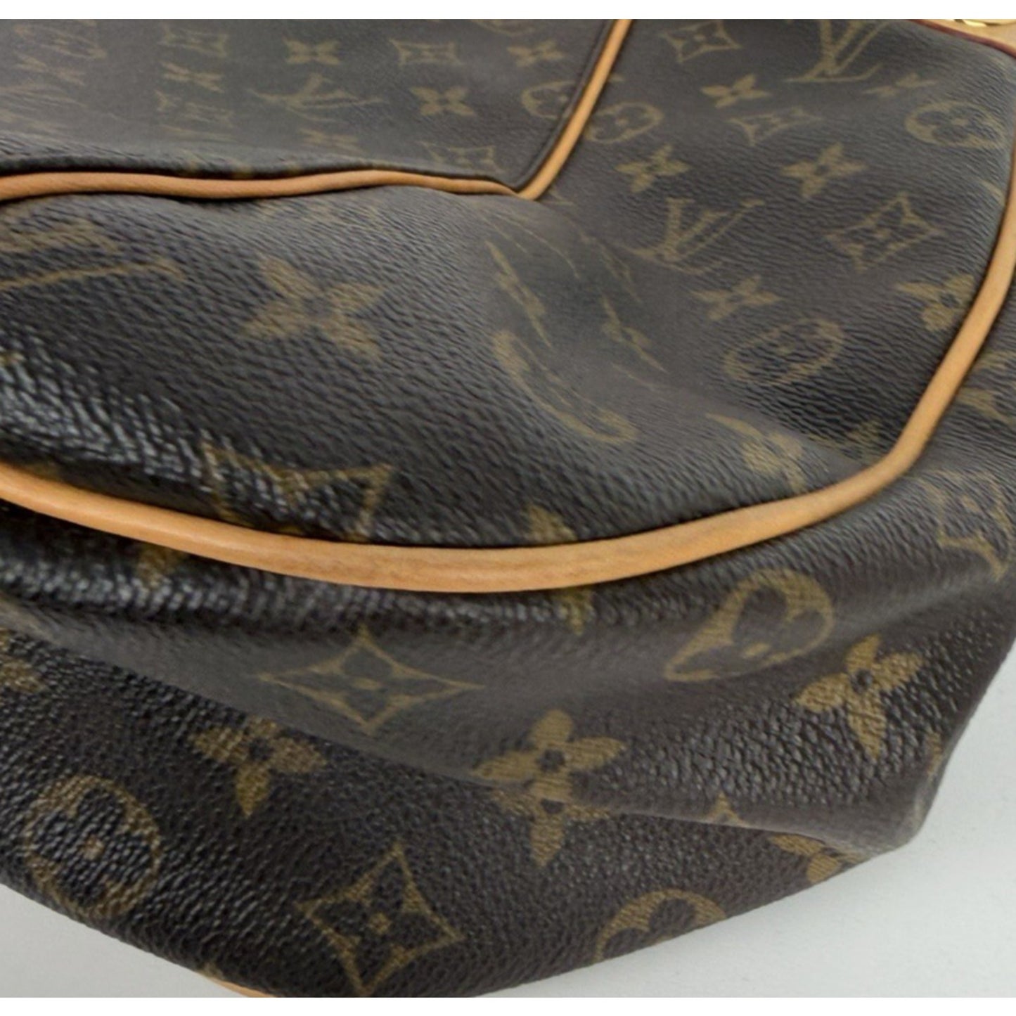 Louis Vuitton Galliera PM Bag in Brown Iconic Monogram Coated Canvas 2009 S09