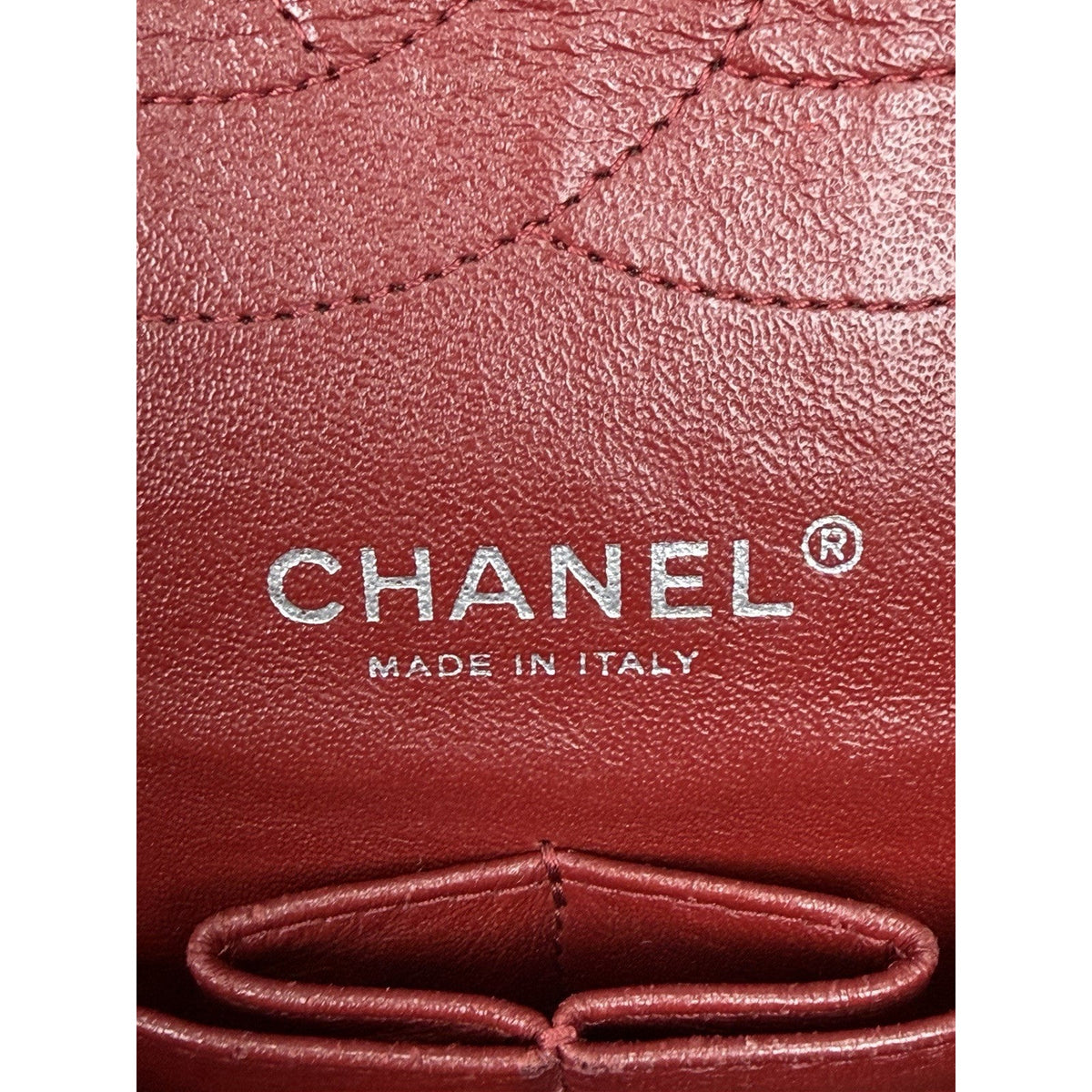 Chanel Jumbo Classic Flap Bag in Deep Red Caviar Quilted Leather 2013-2014 D1