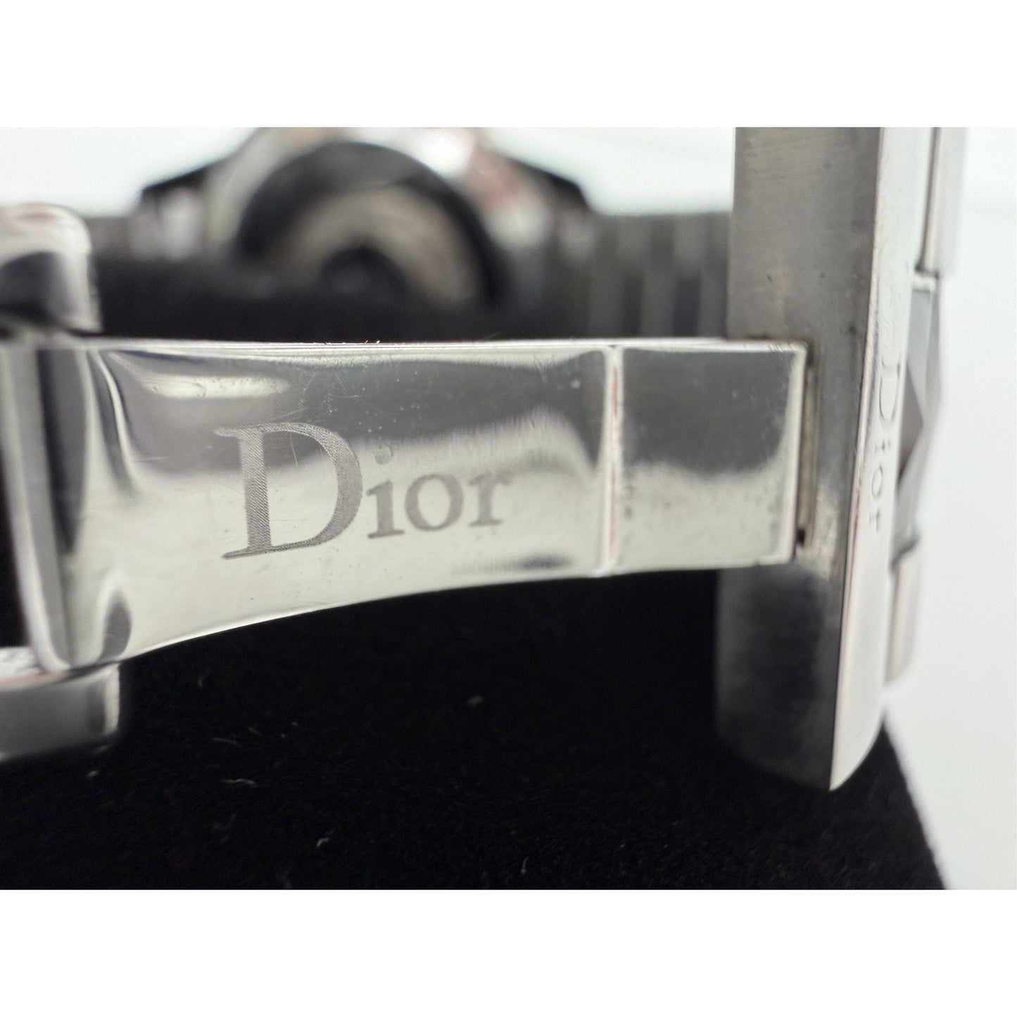 Christian Dior Christal Automatic Watch CD115510M001 Black Dial and Bracelet