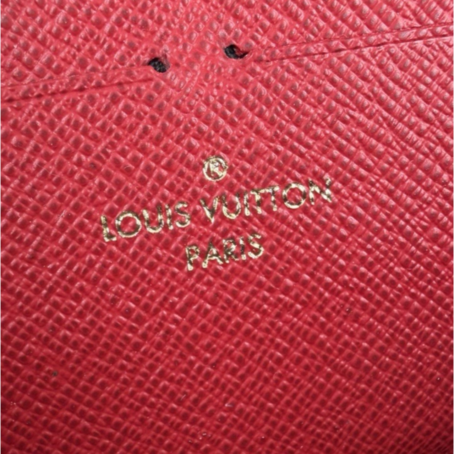 Louis Vuitton Clemence Zippy Wallet in Damier Ebene Coated Canvas NFC