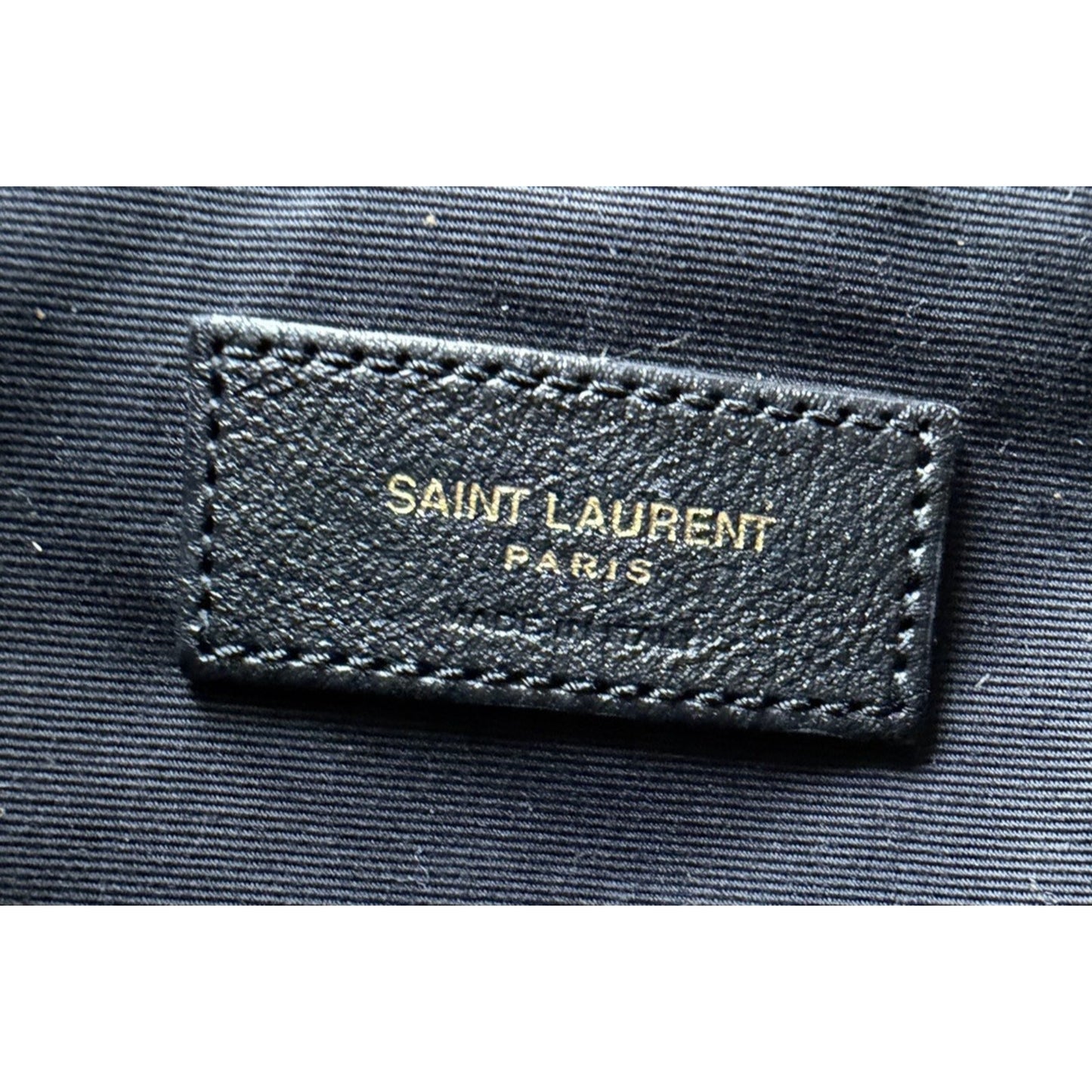 Saint Laurent Jamie Large Pochon Shoulder Bag in Brown Suede Gold HW E5