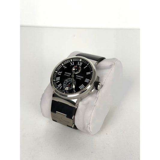 Ulysse Nardin Marine Chronometer Black Automatic 43mm 1183-126
