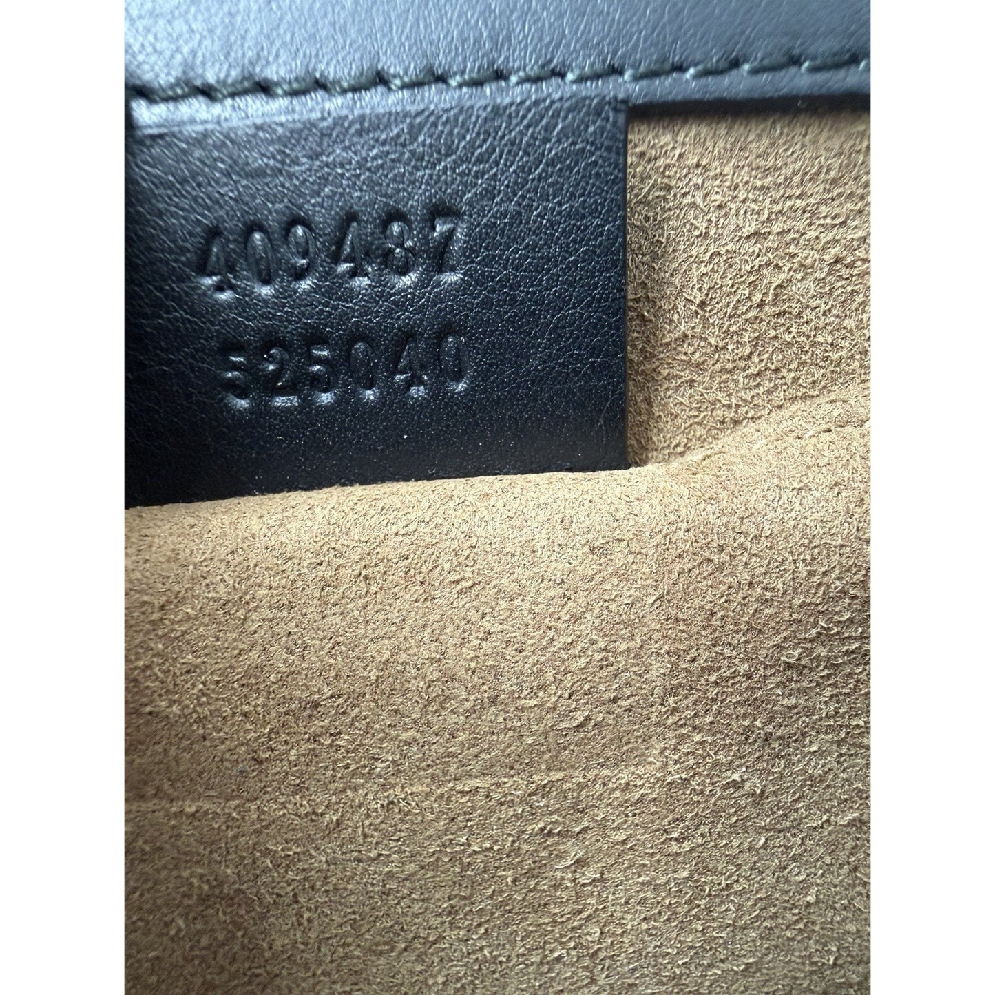 Gucci Padlock Small Shoulder Bag GG Supreme Beige/Black Canvas and Leather S07