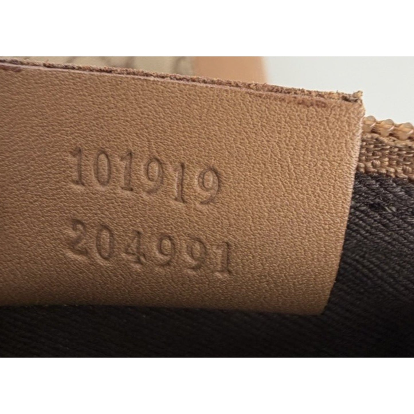 Gucci Vintage GG Canvas Tote Bag in GG Canvas with Leather Trim S