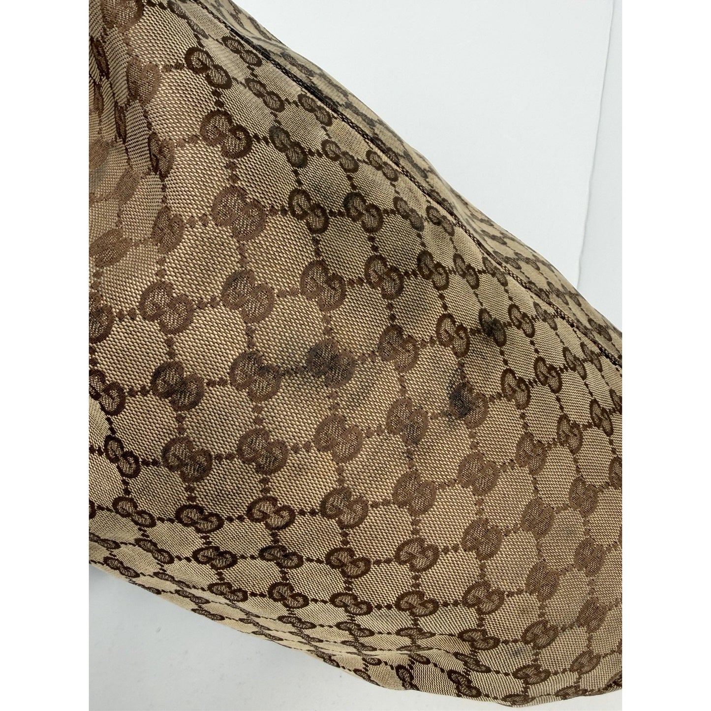 Gucci Sukey Tote Bag Large GG Beige Monogram Canvas and Leather S
