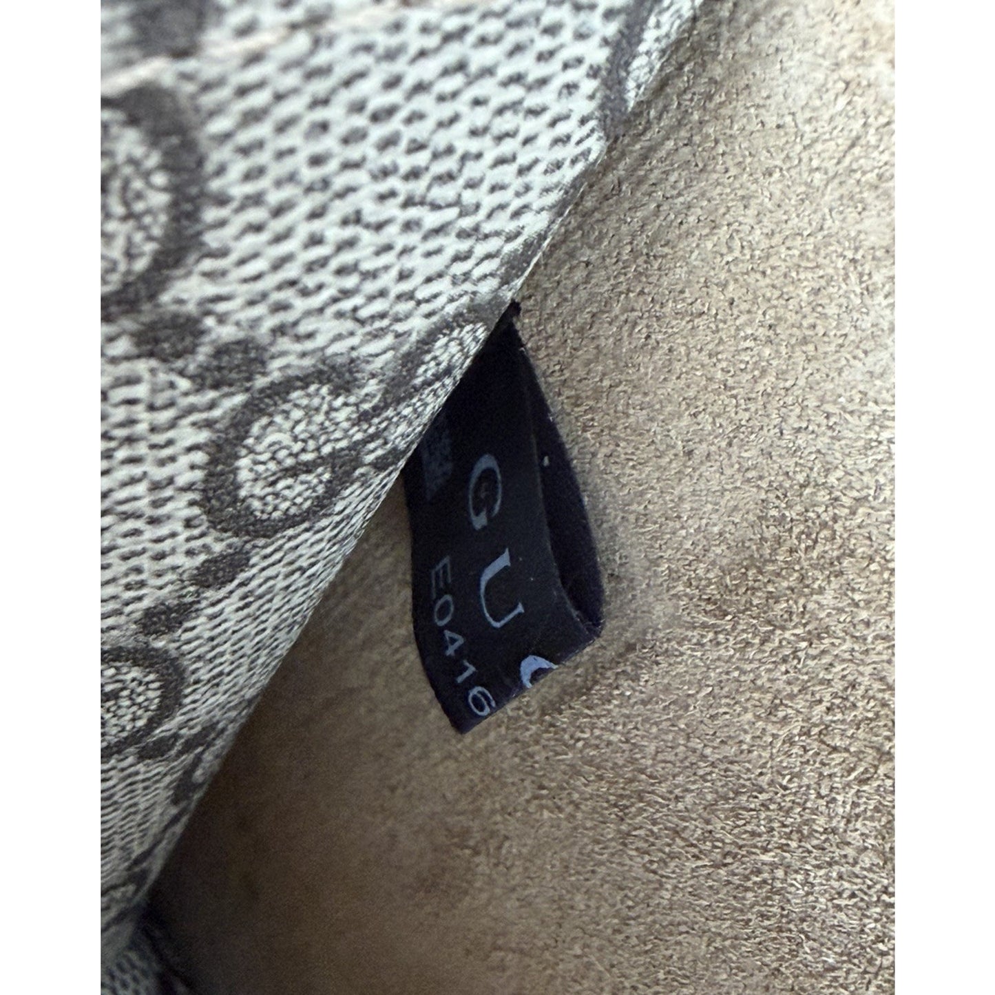 Gucci GG Supreme Monogram Dionysus Small Shoulder Bag Coated Canvas & Suede S15
