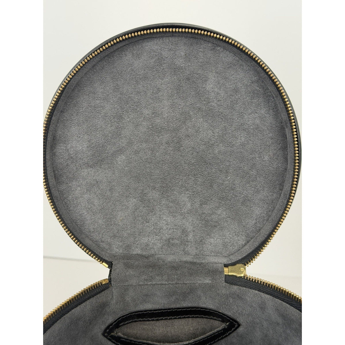 Louis Vuitton Cannes Vanity Case Bag in Black Textured Epi Leather S