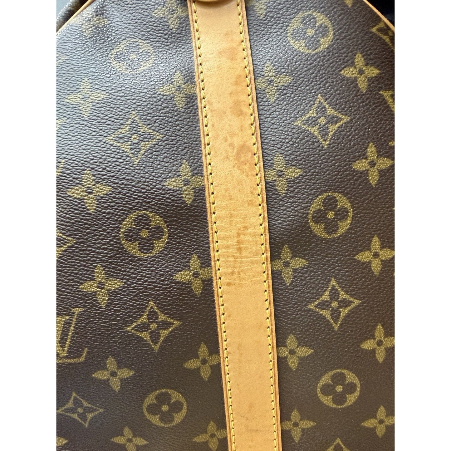 Louis Vuitton Monogram Keepall Travel Duffle Bag 55 in LV Monogram Canvas 2000 S
