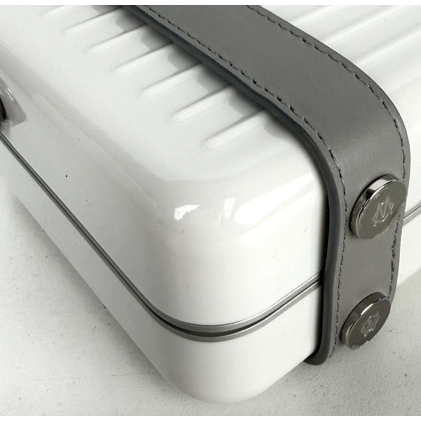 Rimowa Personal Polycarbonate Cross-Body Mini Bag in White S-08