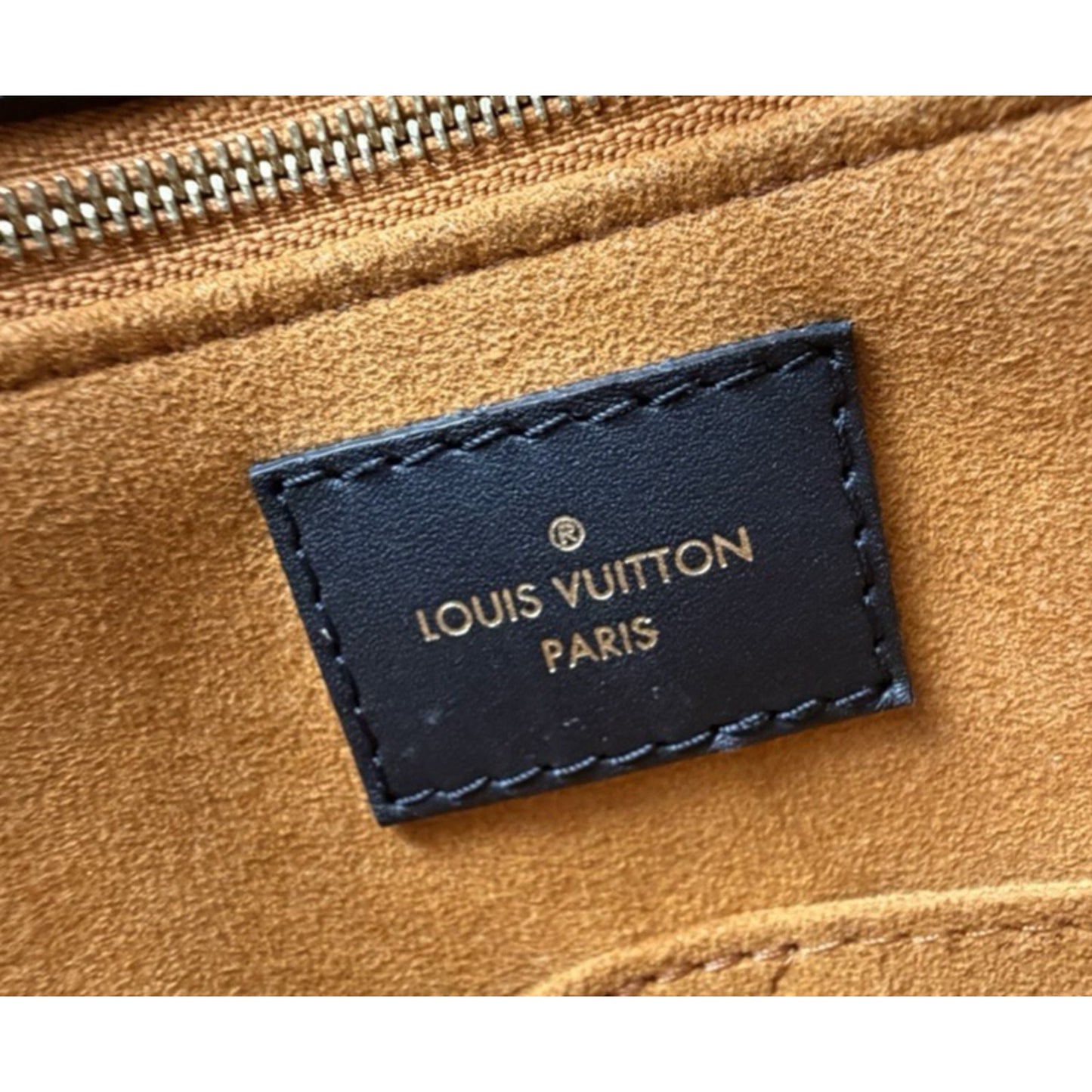 Louis Vuitton OnTheGo MM Bag in Black Monogram Empreinte Leather NFC D9