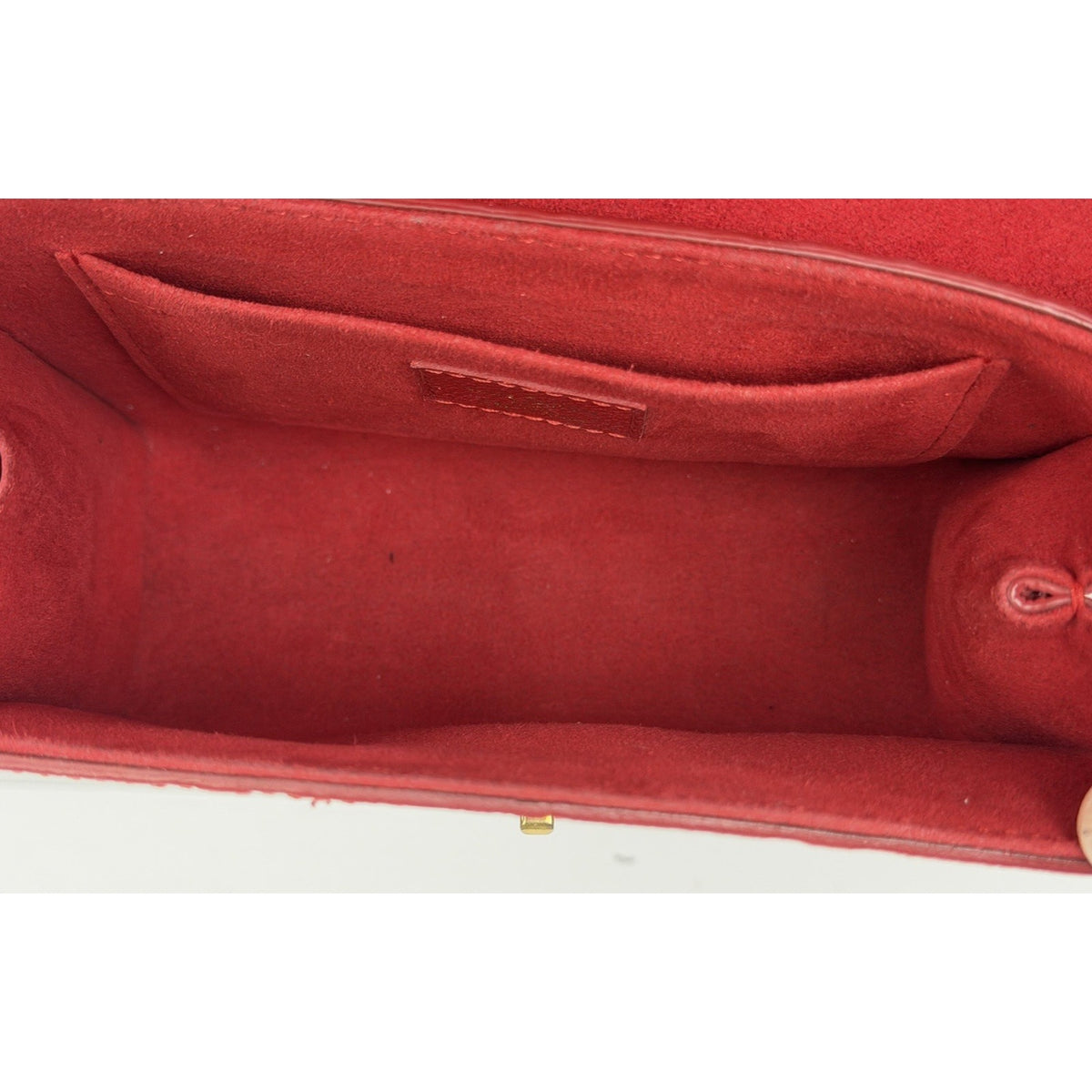 Louis Vuitton Saint Sulpice BB Shoulder Bag in Red Empreinte Leather 2018 S07