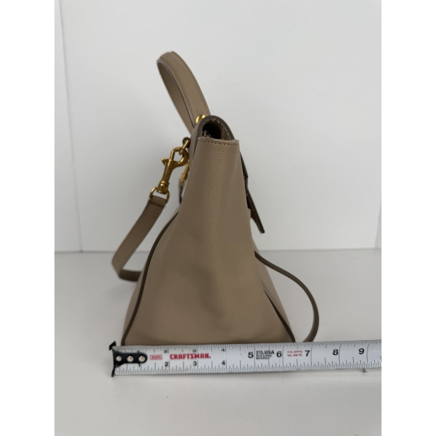 Celine by Phoebe Philo Belt Bag Large in Neutral Leather with Knot Details S