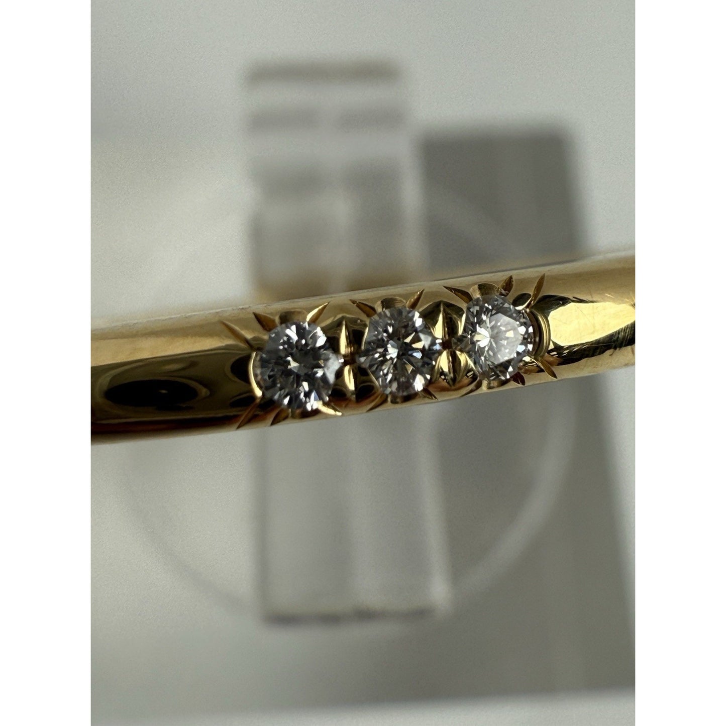 Tiffany & Co. Forever Diamond Ring 18K Gold Size 5.25