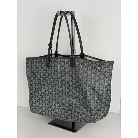 Goyard Saint Louis Tote Bag PM in Grey Goyardine Coated Canvas B-4