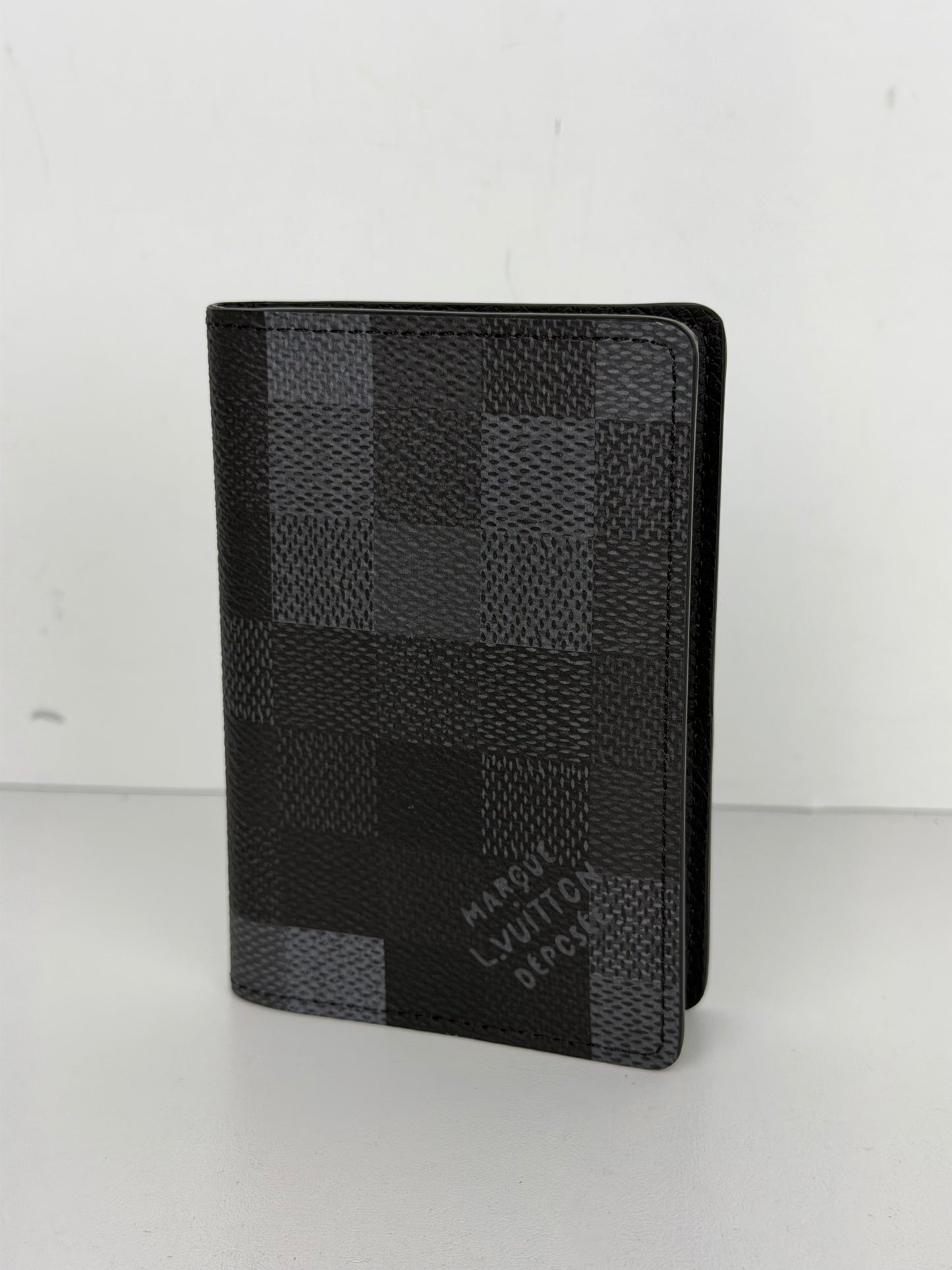 Louis Vuitton Pocket Organizer in The Damoflage Black NFC