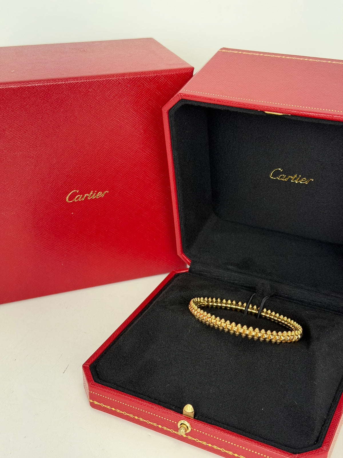 Cartier Clash De Cartier Bracelet Medium in Yellow 18k Gold Size 15