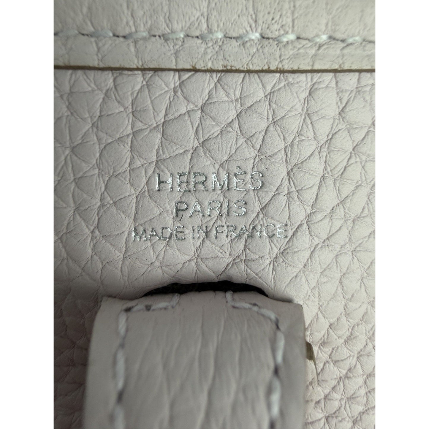 Hermes Evelyne TPM 16 Bag in Mauve Pale Clemence Leather 2024 C2