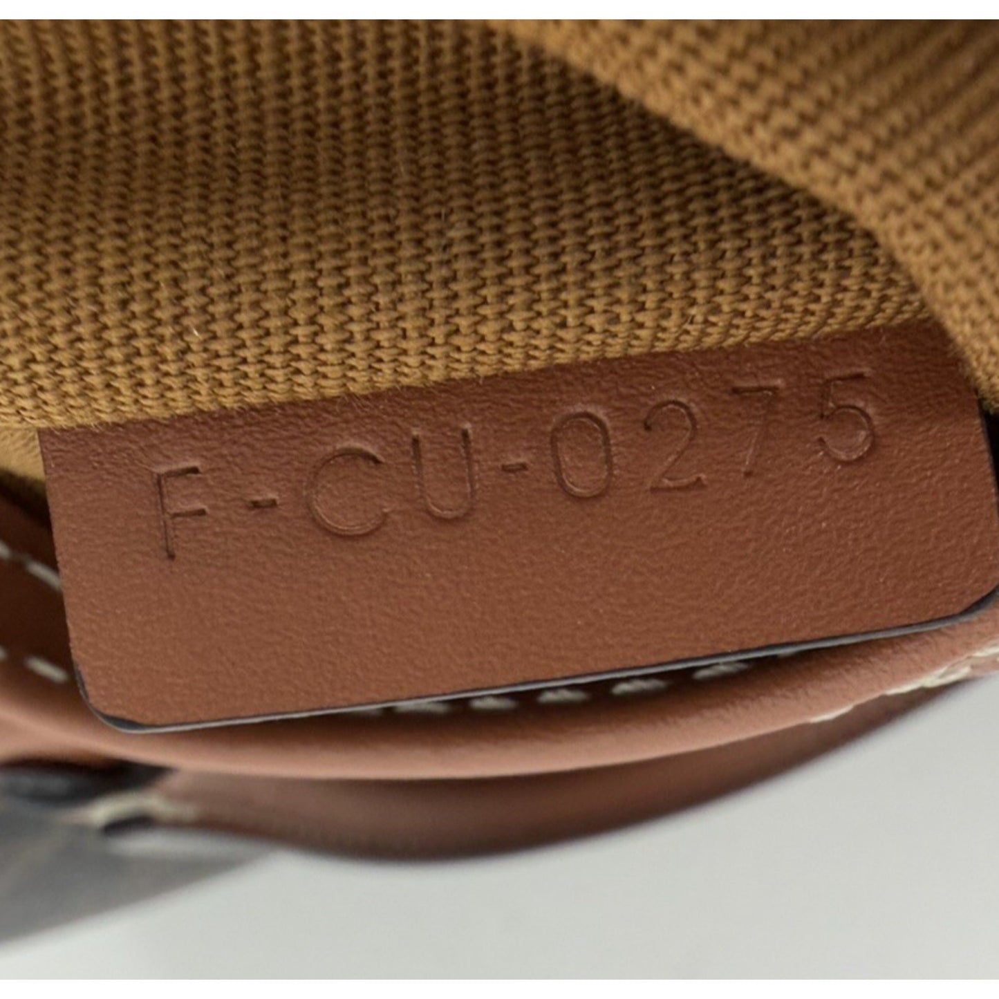 Celine Small Boston Bag in Tan Triomphe Coated Canvas F1