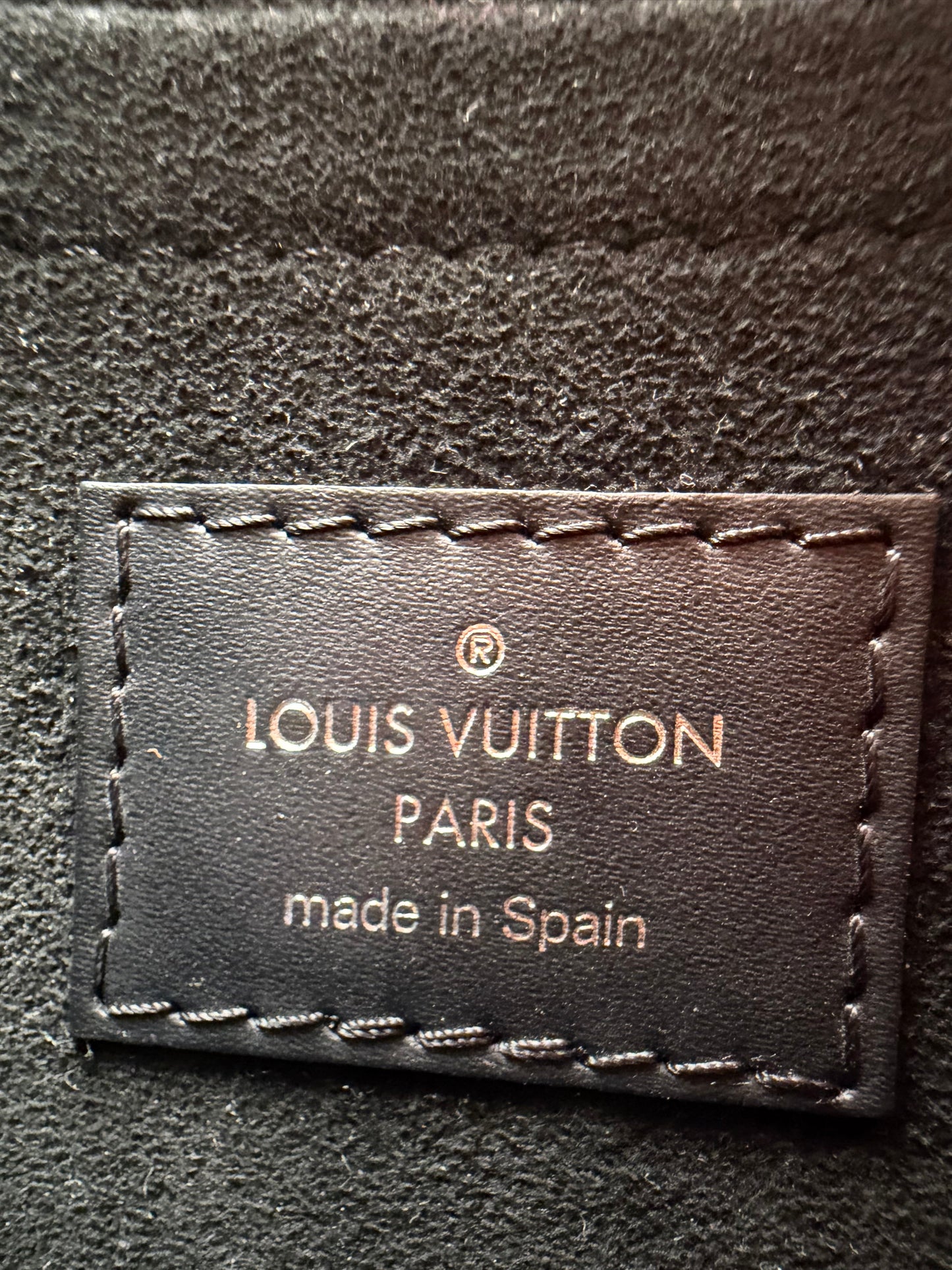 Louis Vuitton Neverfull Pochette Bag in Black Epi Leather YK-1