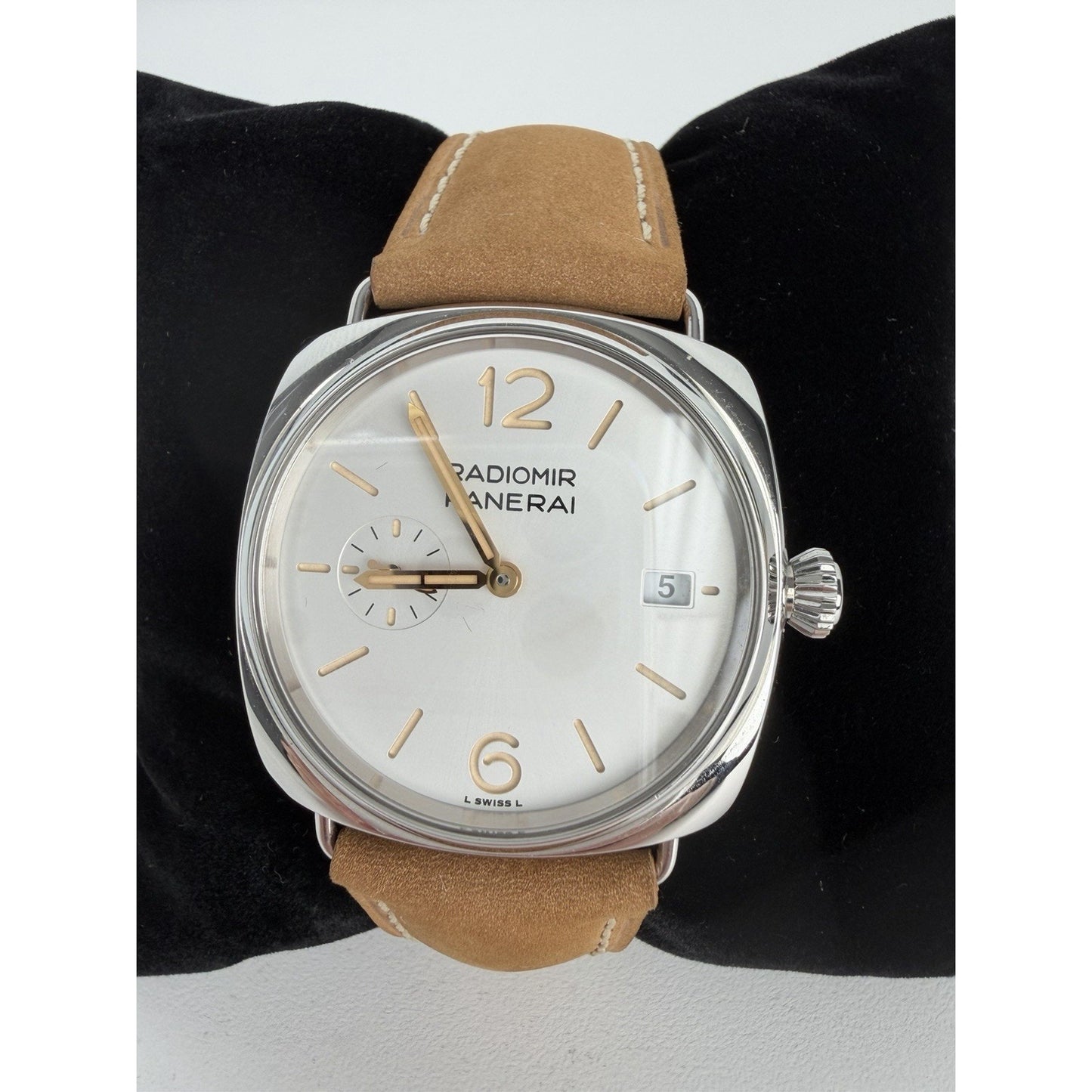 Panerai Radiomir Watch 40mm PAM01570 Stainless Steel Case Limited Edition 1000