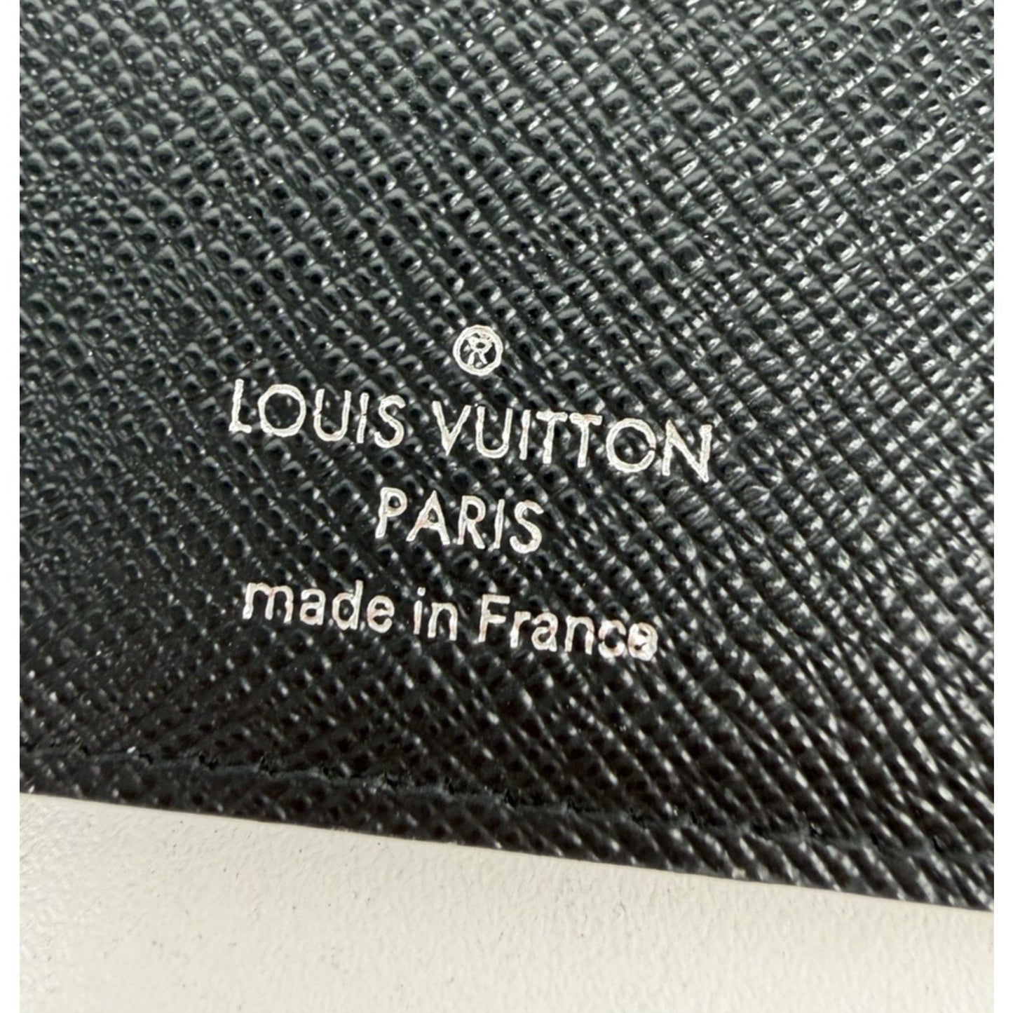 Louis Vuitton Brazza Bifold Long Wallet in Damier Graphite Coated Canvas 2014