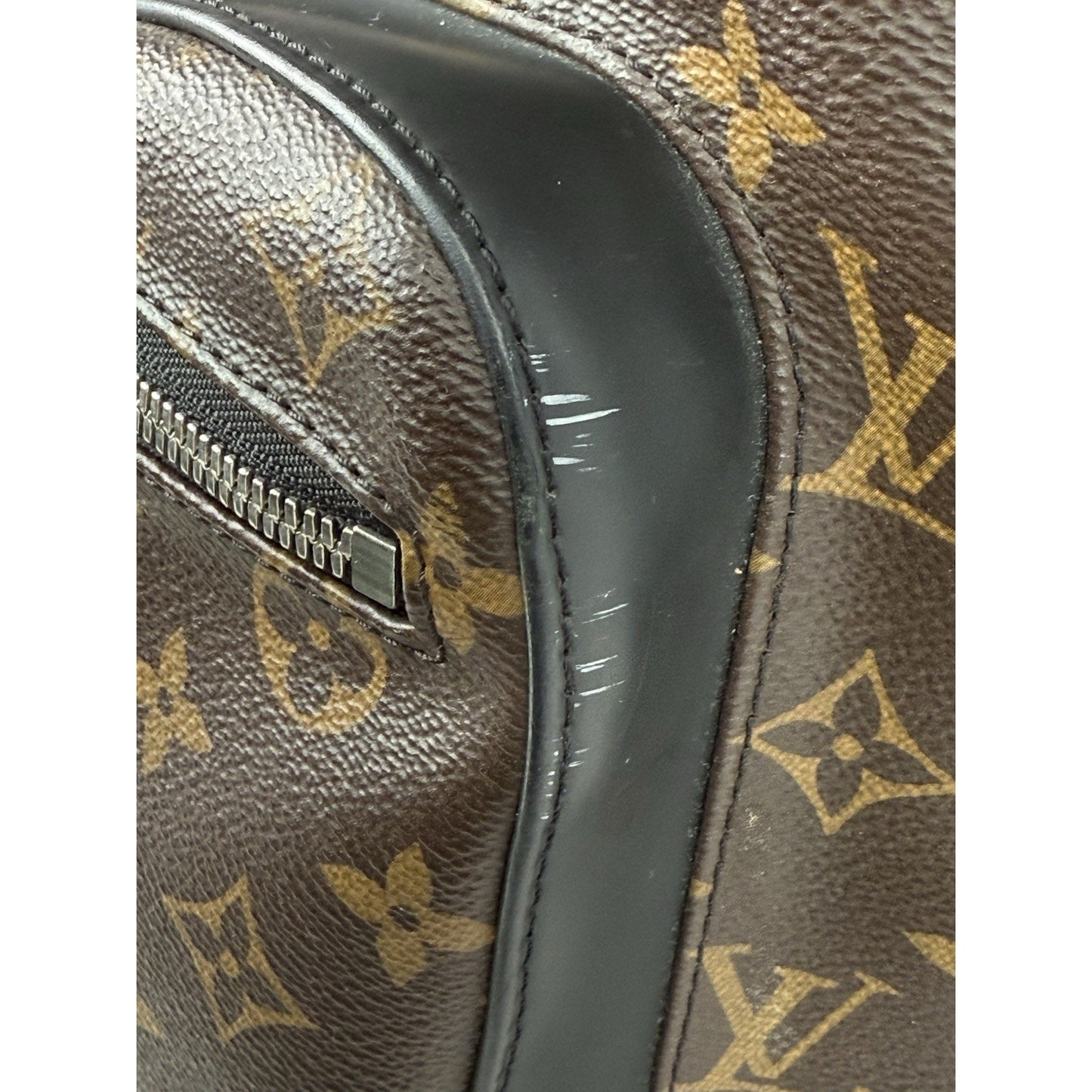 LOUIS VUITTON Louis Vuitton Monogram Macassar Josh Backpack