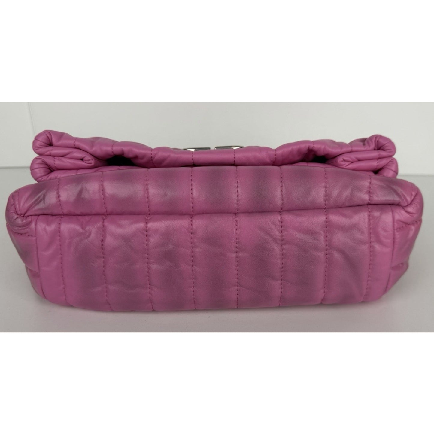 Balenciaga Monaco Small Bag in Pink Quilted leather Silver HW D-1