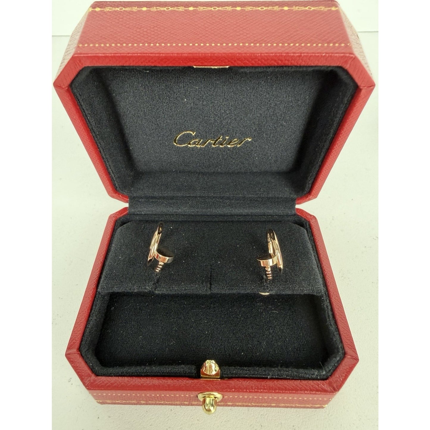 Cartier Juste un Clou Hoop Earrings Small Model in 18k Rose Gold