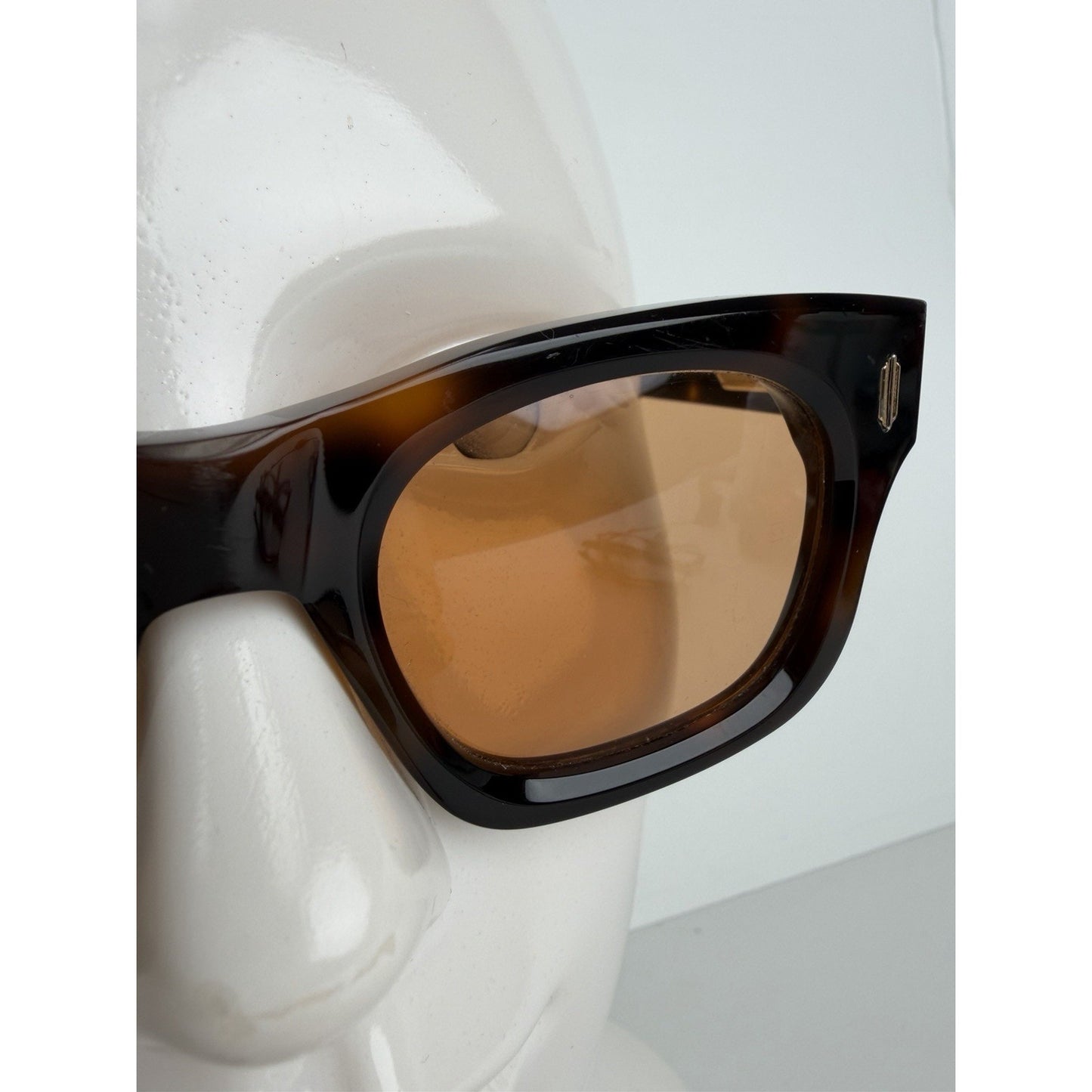 Amiri Laurel Sunglasses 50 in Tortoise Shell with Zeiss Orange Lenses