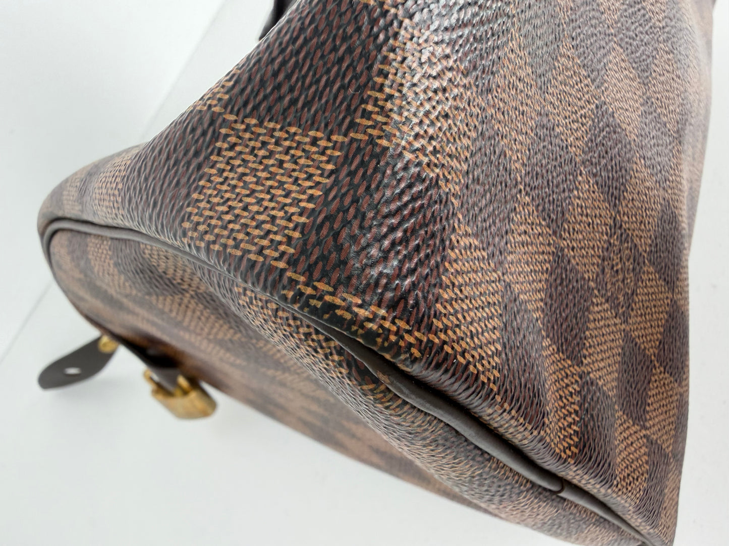 Louis Vuitton Speedy 25 Bag in Damier Ebene Coated Canvas 2019 C-9