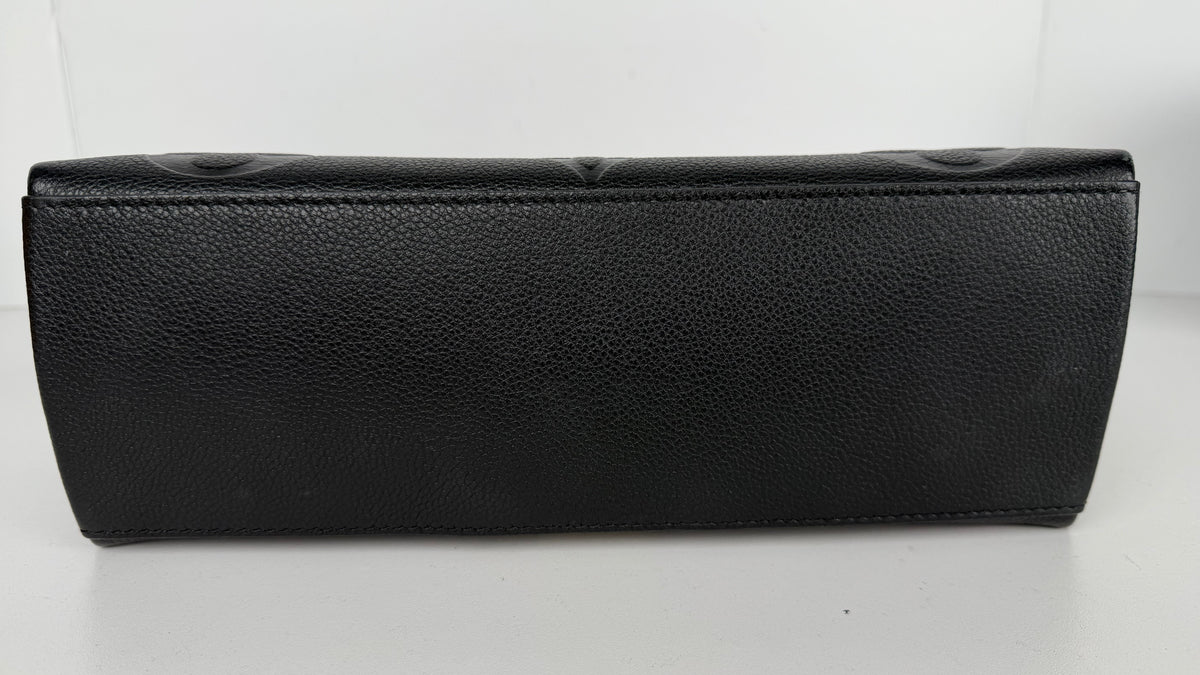 Louis Vuitton Madeleine MM Handbag LV Monogram in Black Empreinte Leather NFC YS2