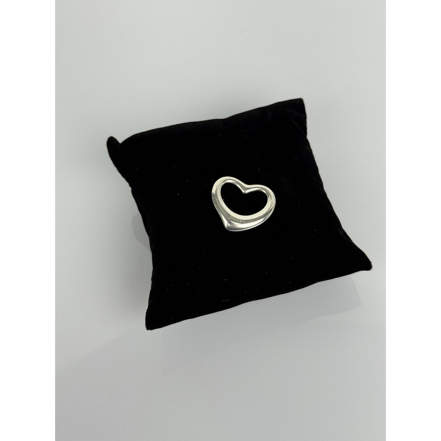 Tiffany & Co. Open Heart Pendant – Sterling Silver