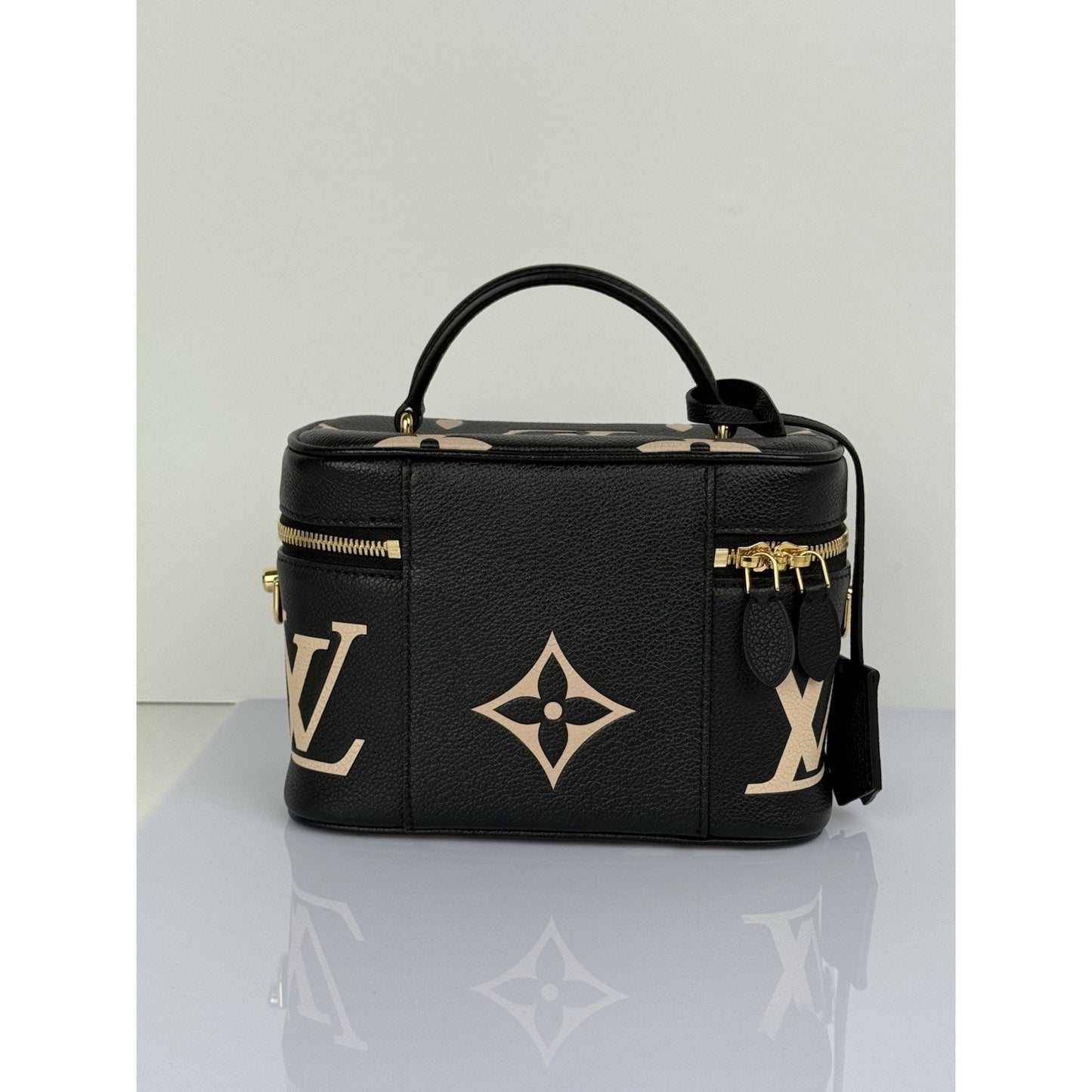 Louis Vuitton Vanity Handbag Bicolor Monogram Empriente Giant PM