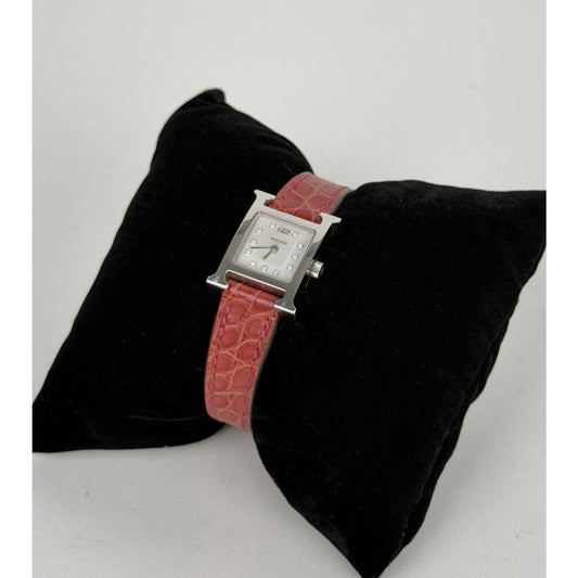 Hermes Ladies Heure H Watch HH1. 110 Stainless Steel