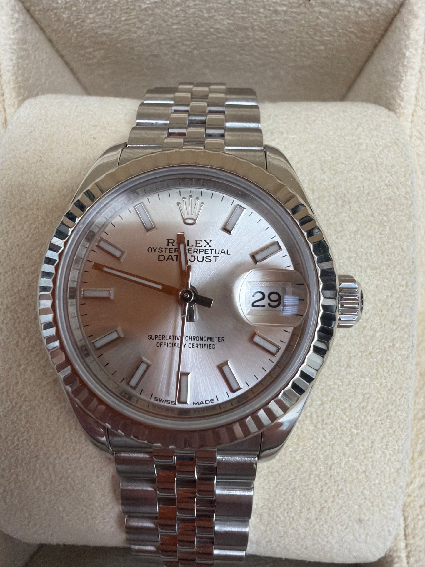 Rolex Datejust 28mm Stained Steel Jubilee Bracelet 279174 2022