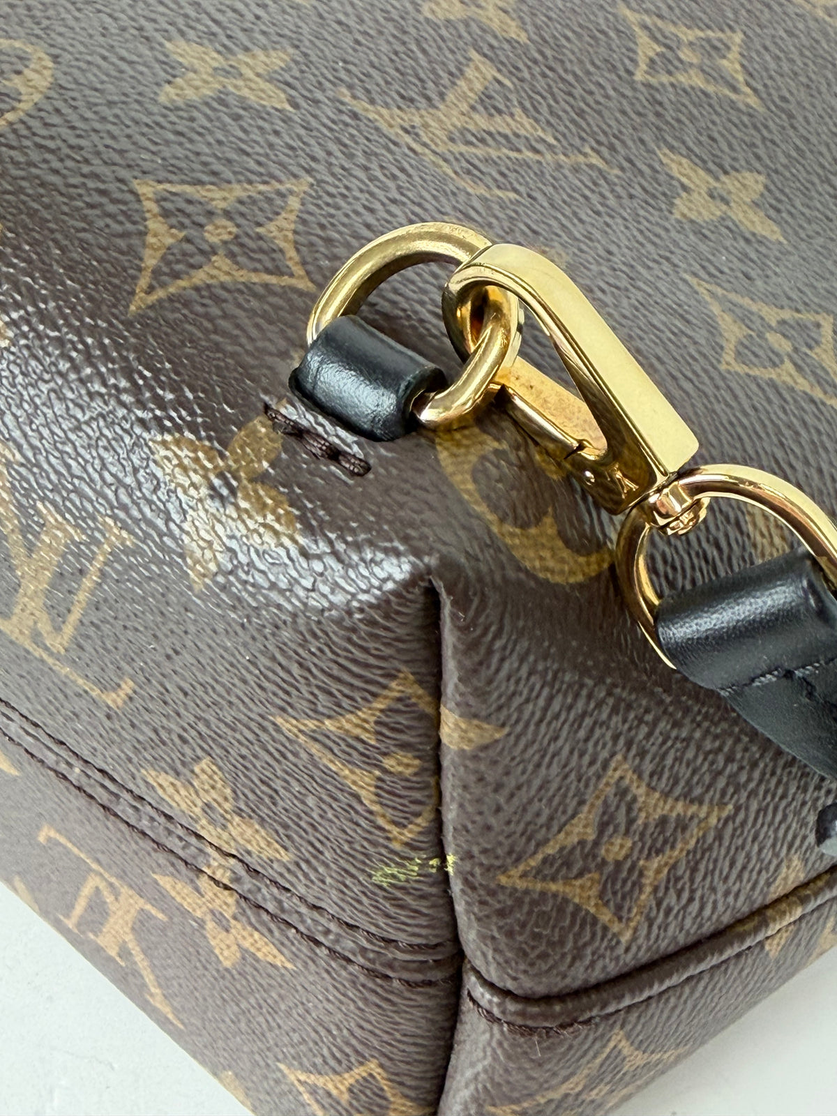 Louis Vuitton Montsouris BB Backpack in Brown LV Monogram Coated Canvas 2020 YS06