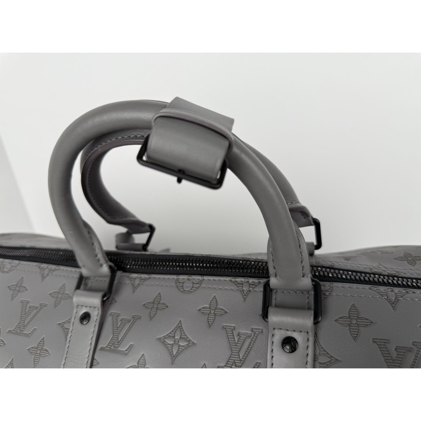 Louis Vuitton Keepall Bandouliere 50 Shadow Monogram Duffle Bag