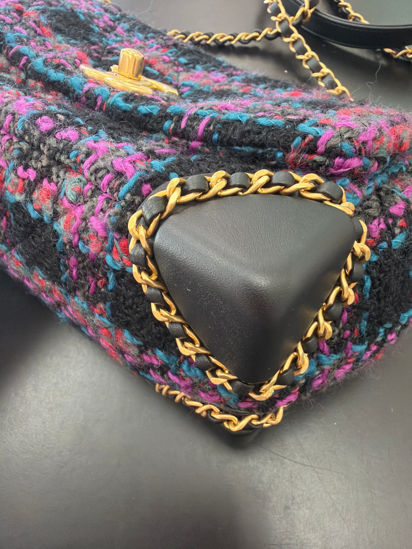 Chanel Mini Tweed Flap Bag